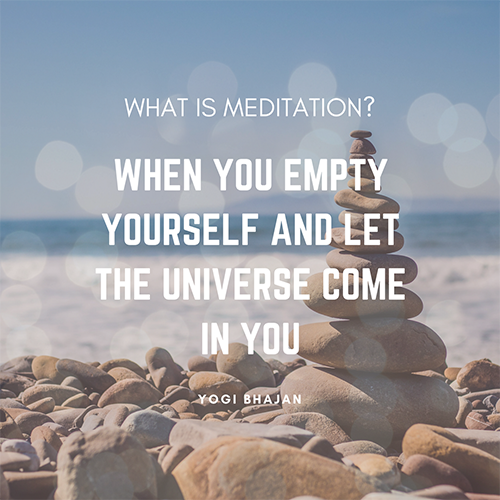 Why meditate?