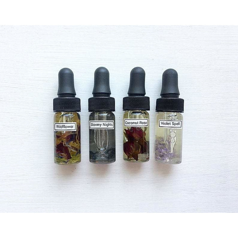Body Oil Gift Set/Sampler Kit - Sage Moon