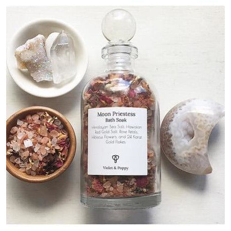 Moon Priestess Bath Soak - Sage Moon
