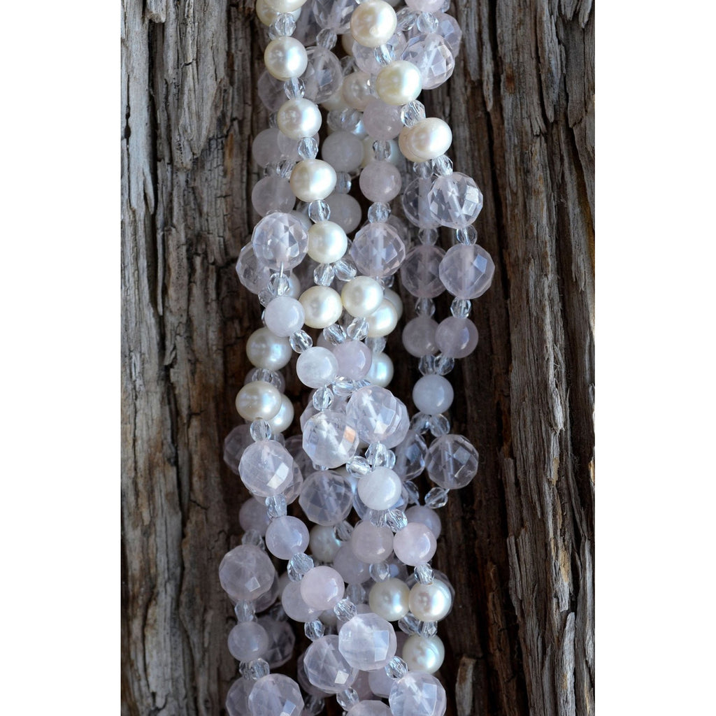 I AM Expansive 8mm Tantric Necklace - Sage Moon