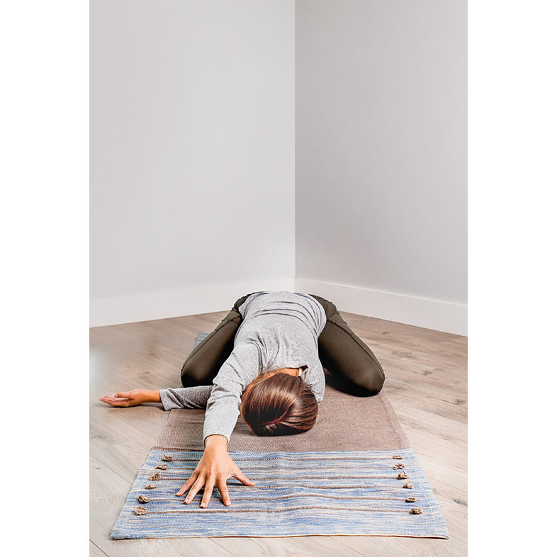 Bamboo Yoga Mat/ Meditation Mat (Size- 6x3/ 6x2/ 2X2ft)