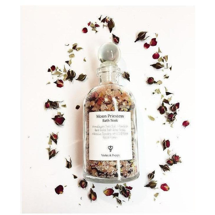 Moon Priestess Bath Soak - Sage Moon