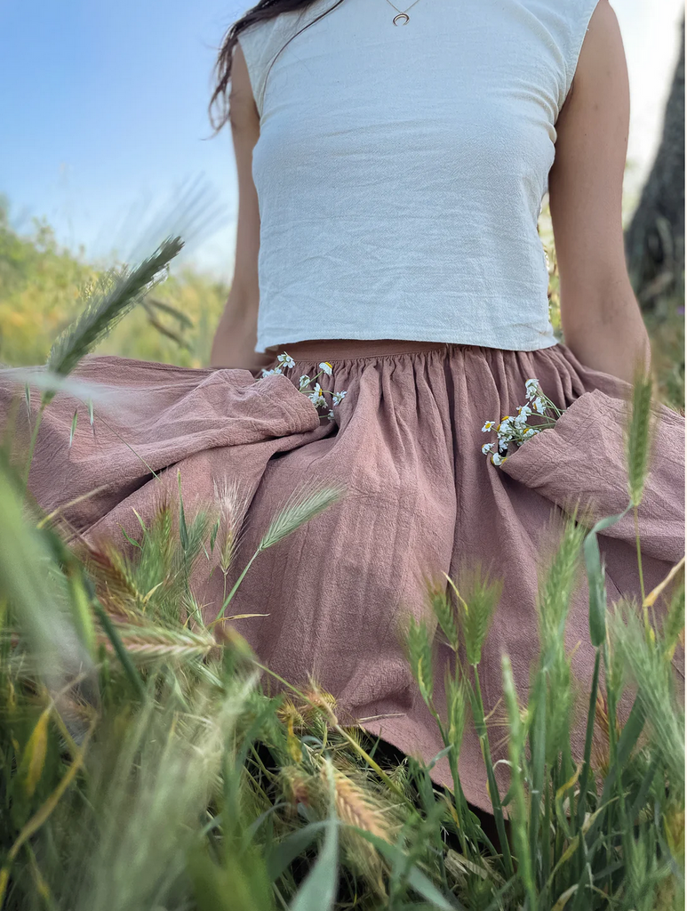 Harvest Mini Skirt - Sage Moon