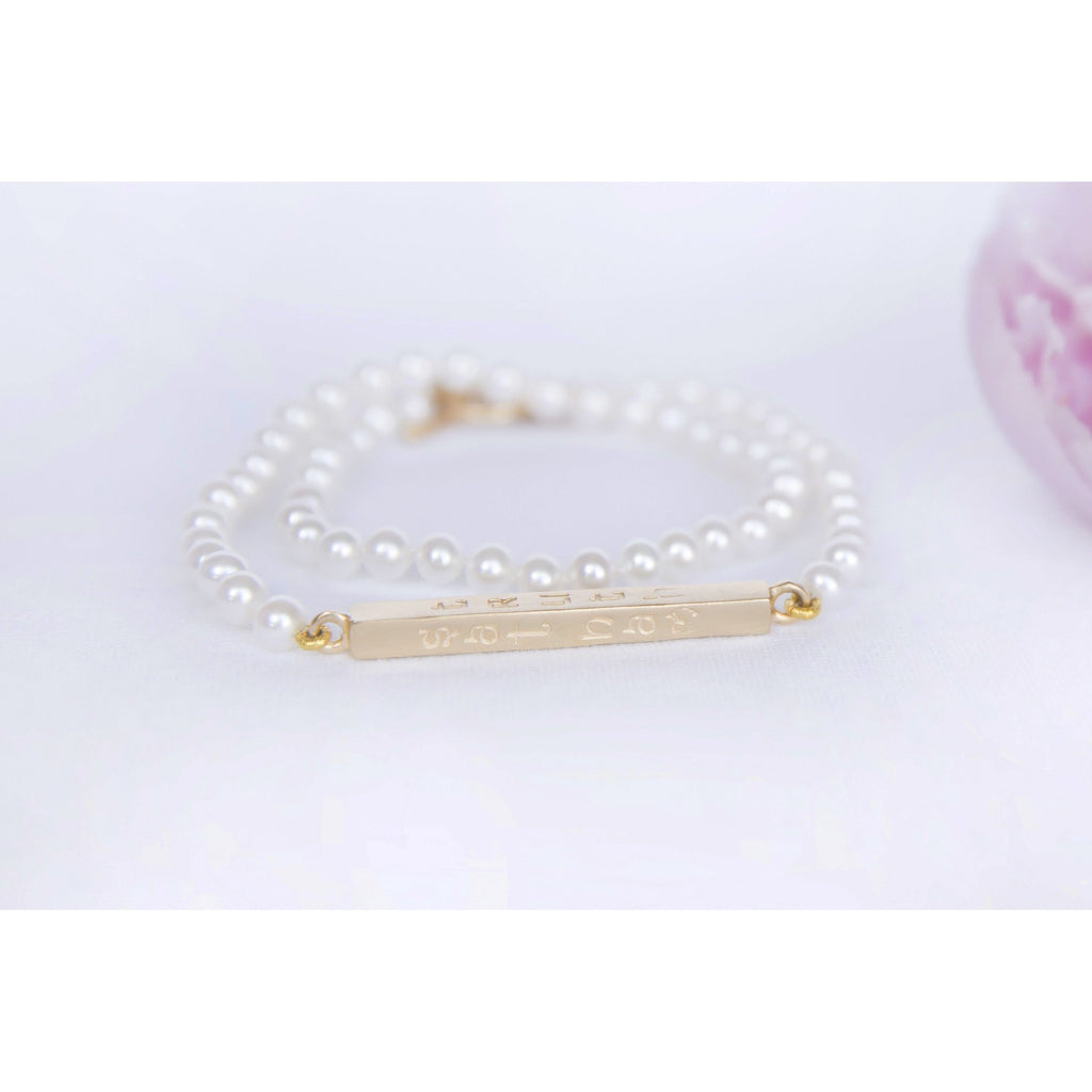 Pearl Wrap Bracelet - Sage Moon