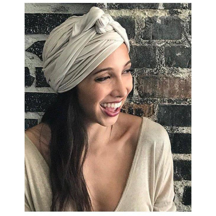 Turban Scarf (Crochet and Solid colors) - Sage Moon