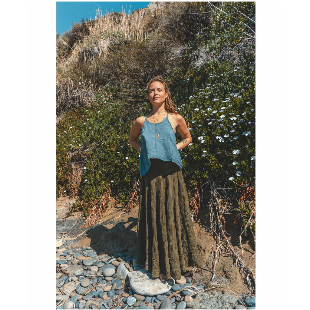 Sophia Skirt (available in 9 colors!) - Sage Moon