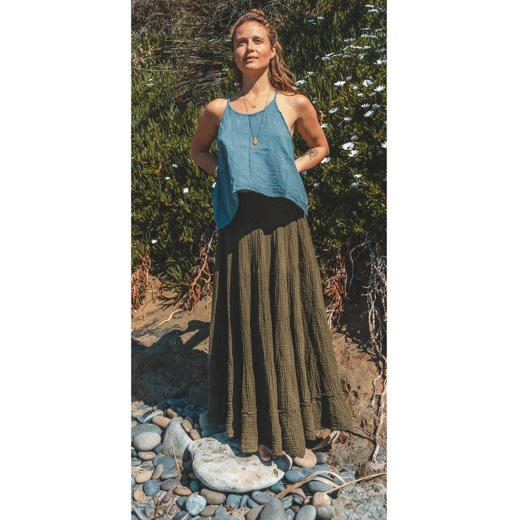 Gauze Cotton Cami (available in 8 colors) - Sage Moon