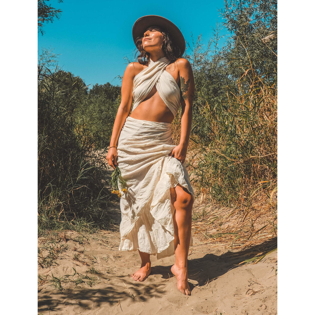 Wrap Skirt - Sage Moon