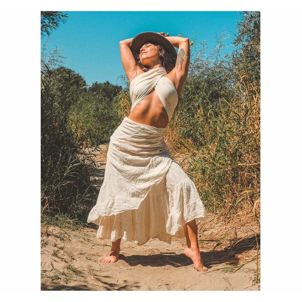 Wrap Skirt - Sage Moon