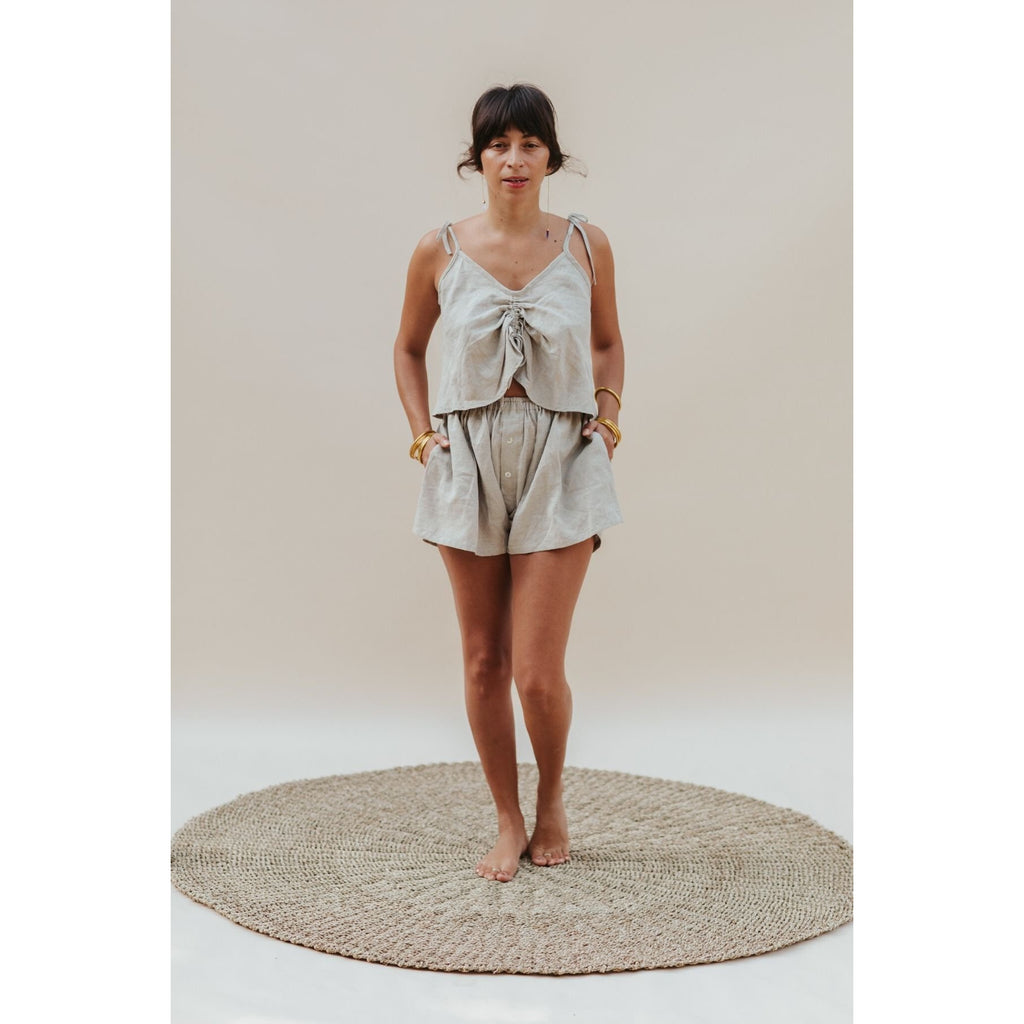 Nidra Sleeper Set (100% linen) - Sage Moon