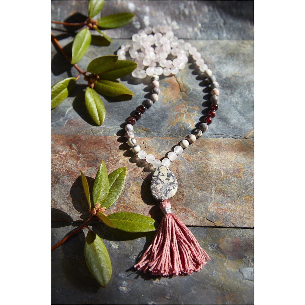 Sri Yantra Crystal Necklace – Sage Moon