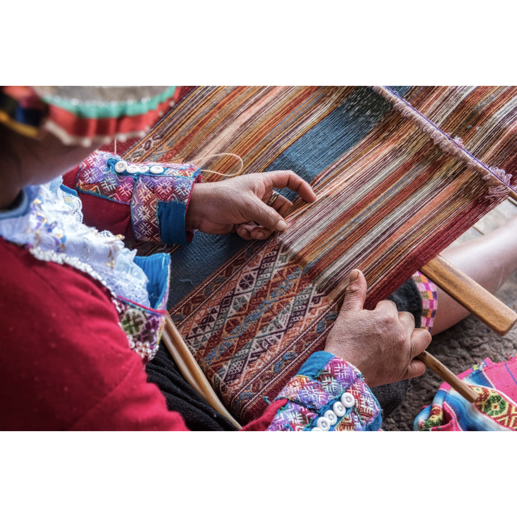 Handwoven Ceremonial Cloth (Soco) - Sage Moon